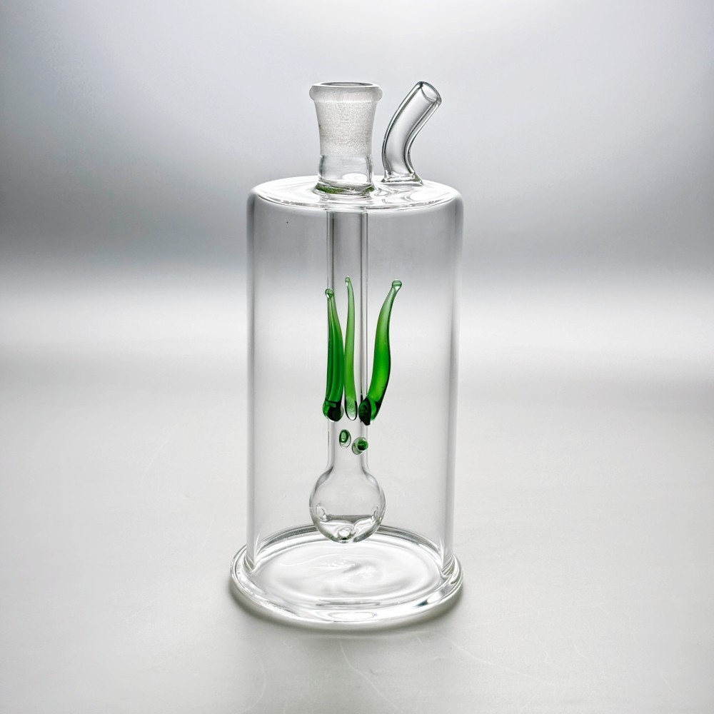 5.5in Glass Bong Strawberry Water Pipe Pyrex Smoking Shisha Bubbler Hookah Bowl
