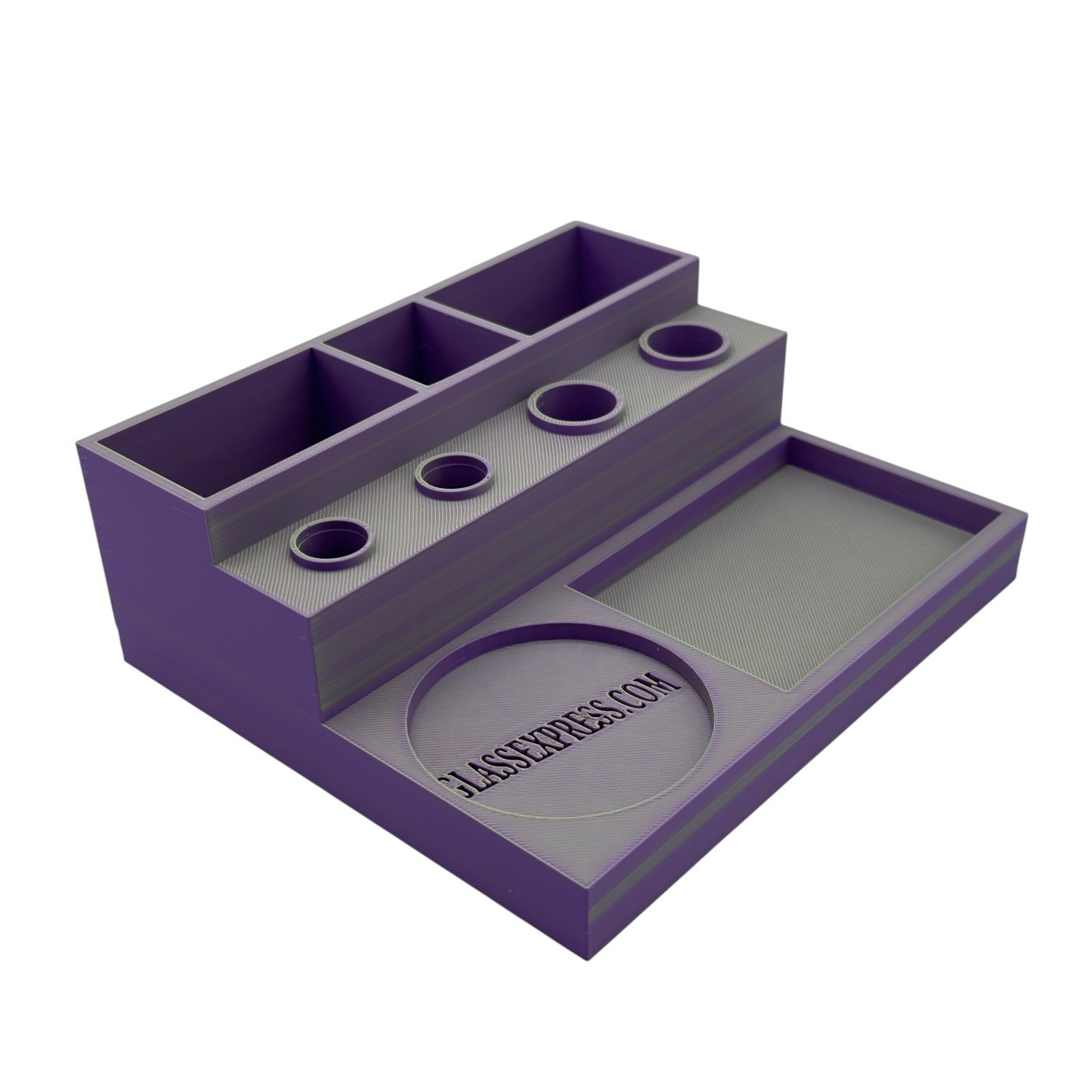 14mm 18mm Bong Bowl Slide Display Stand Rolling Tray Smoke Station Caddy
