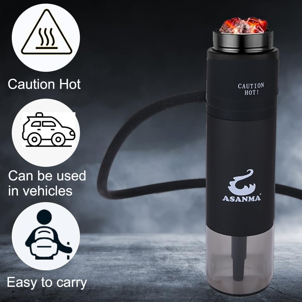 Mini Hookah Set Portable Hookah Cup With Everything For Car Travel Outdoor In