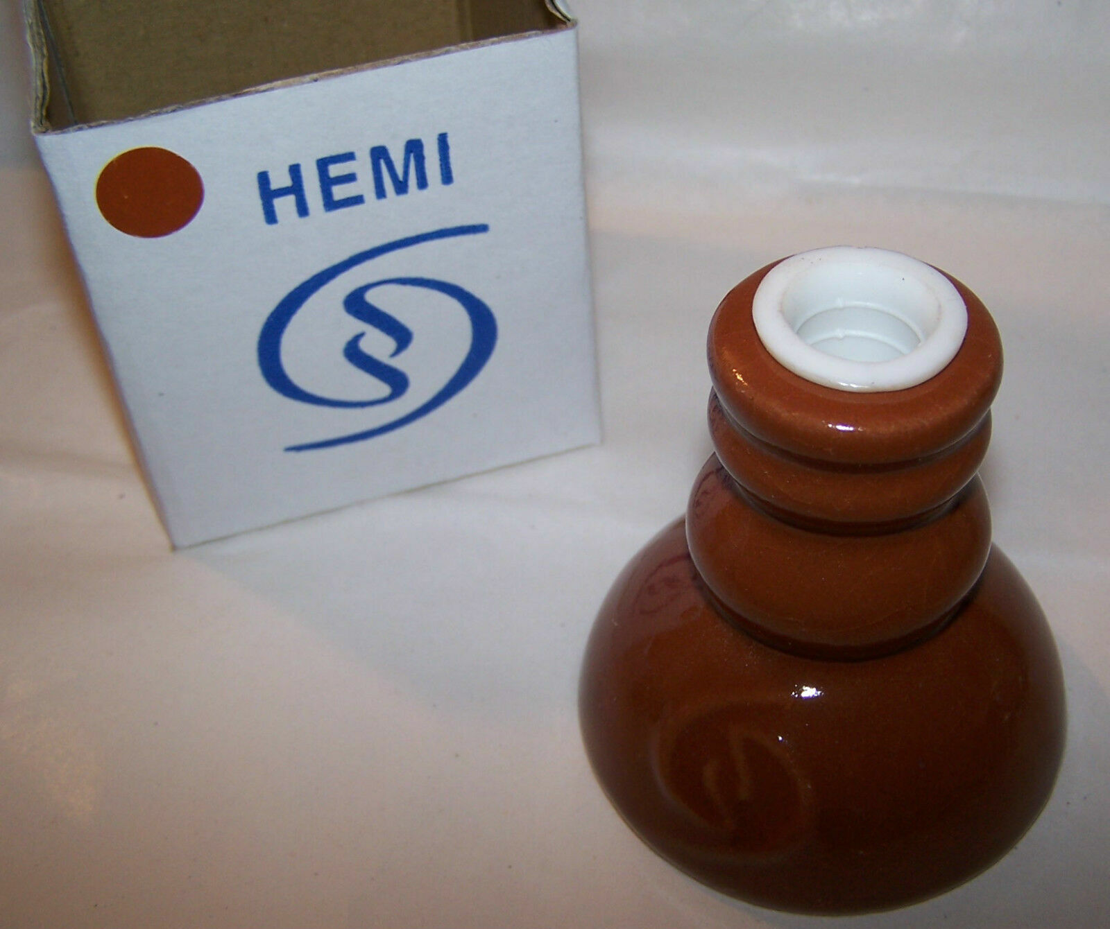 Social Smoke Hookah / Shisha Hemi Bowl / Head Clay Terra Cotta