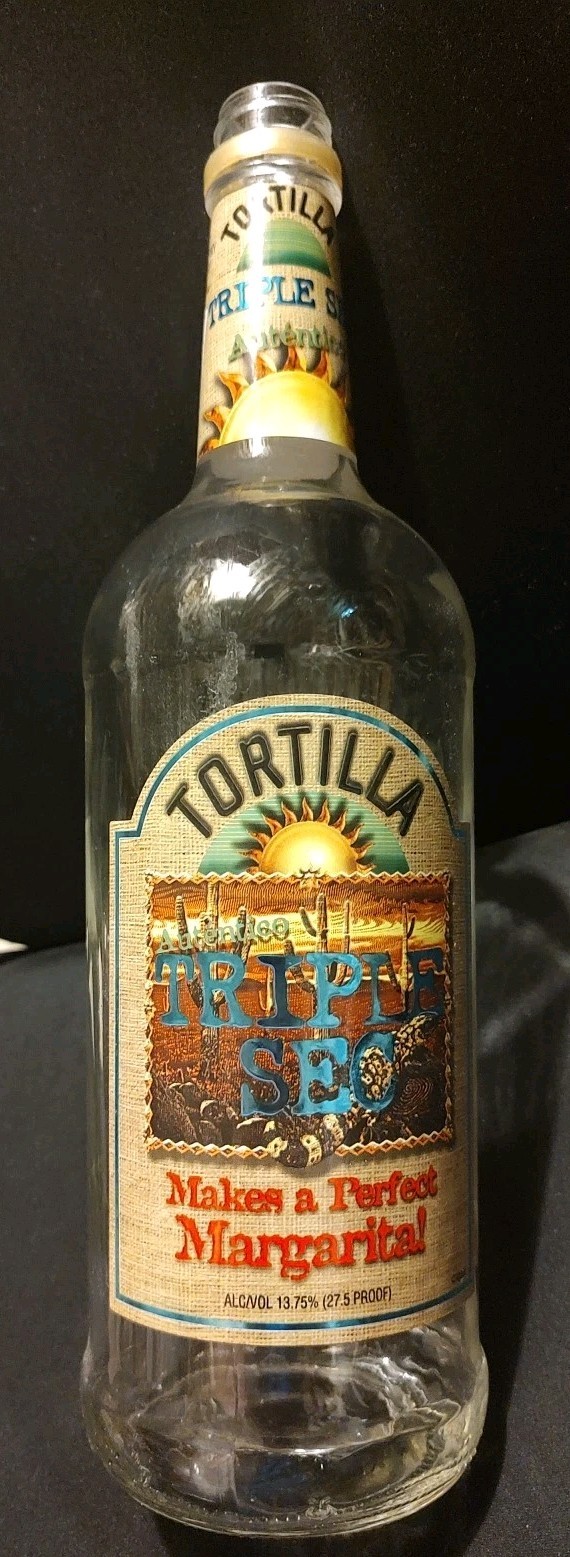 Liquor Bottle Bong: Tortilla Triple Sec