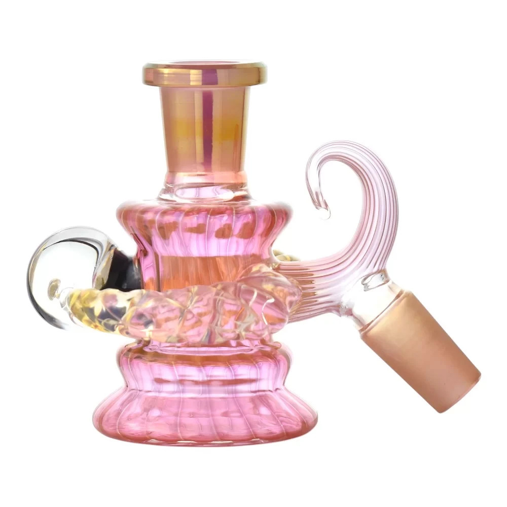 Cheech – 14mm 45° Gold Fumed Filtering Ash Catcher THICK Stylish & Functional
