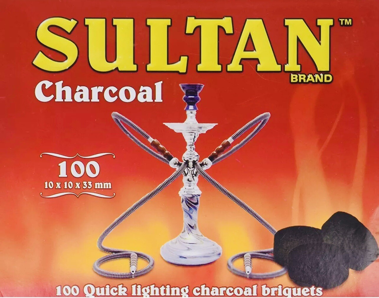 Sultan Charcoal 33 mm coal Rolls