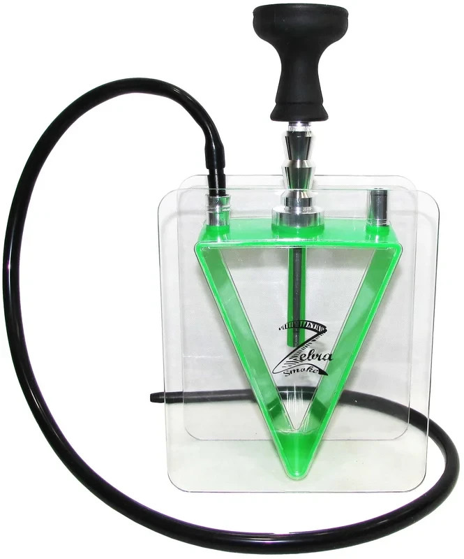 ZEBRA 13&Prime; Fountain Hookah – 1 Hose | Silicone Hose & Bowl | FREE Shipping