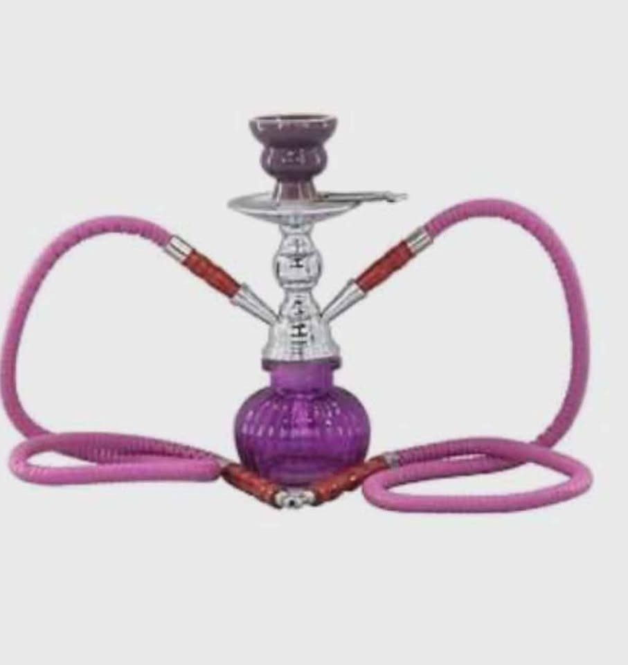 2 hose hookah set