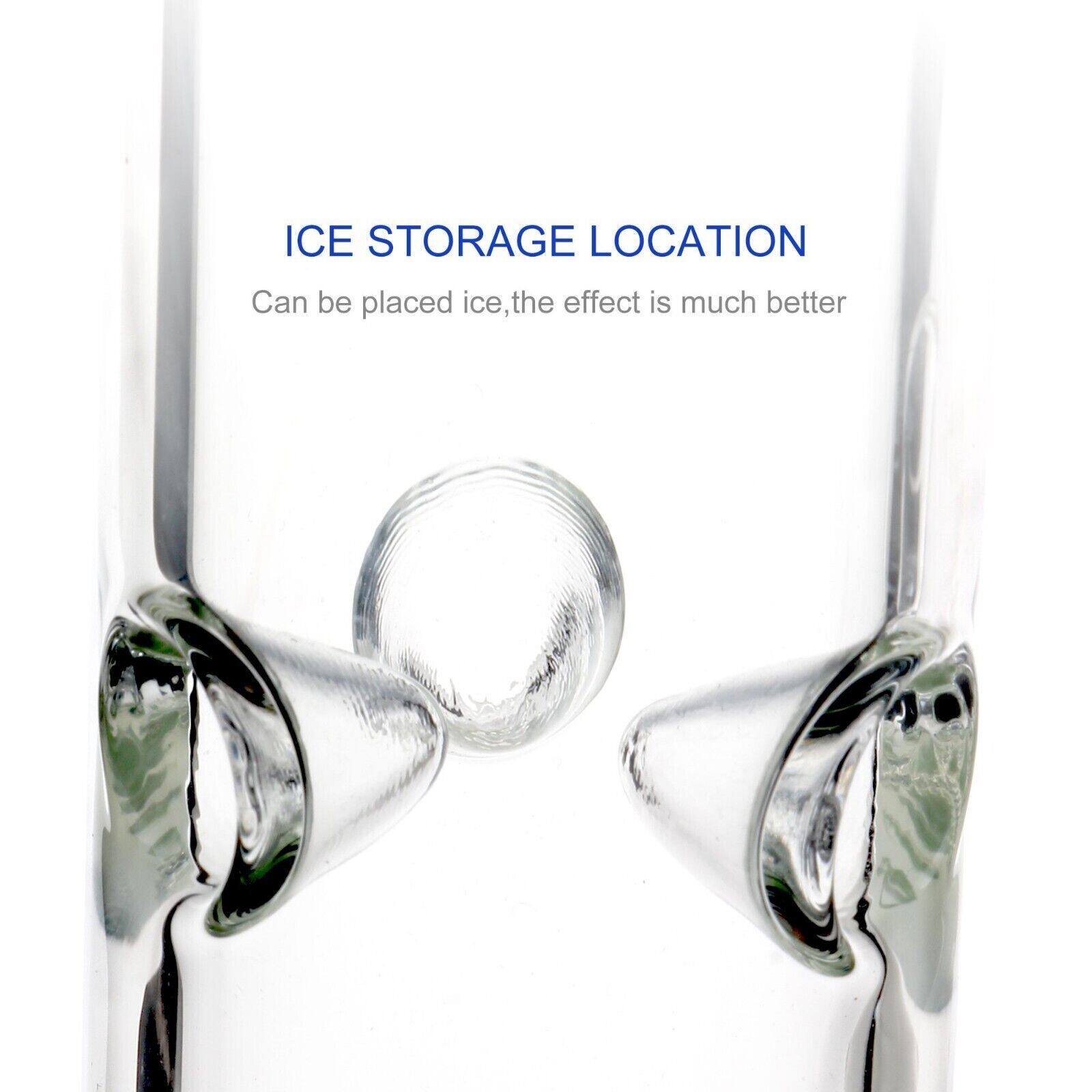 Wholesale 10inch Clear Glass Bong Smoking Water Pipe Bubbler Water Pipe 6 Screen