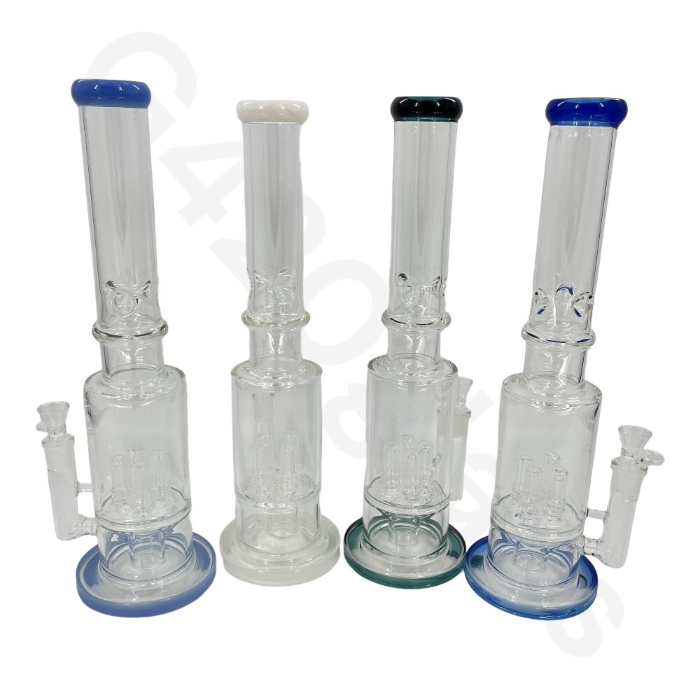 17 Inch Heavy Duty Lookah Glass Water Pipes Bongs | Hookah Bongs