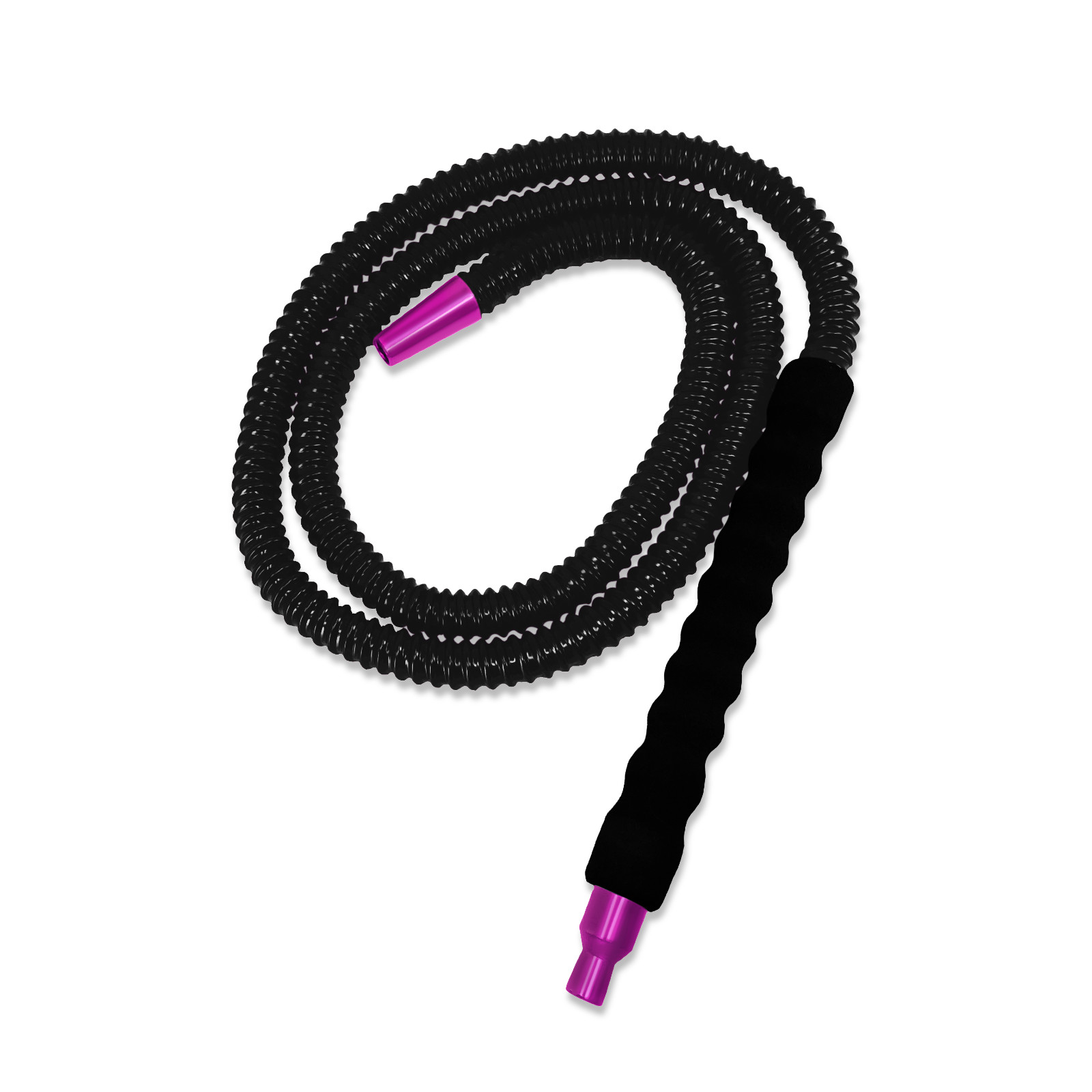 BYO Hookah Purple Hose with Foam Grip Handle