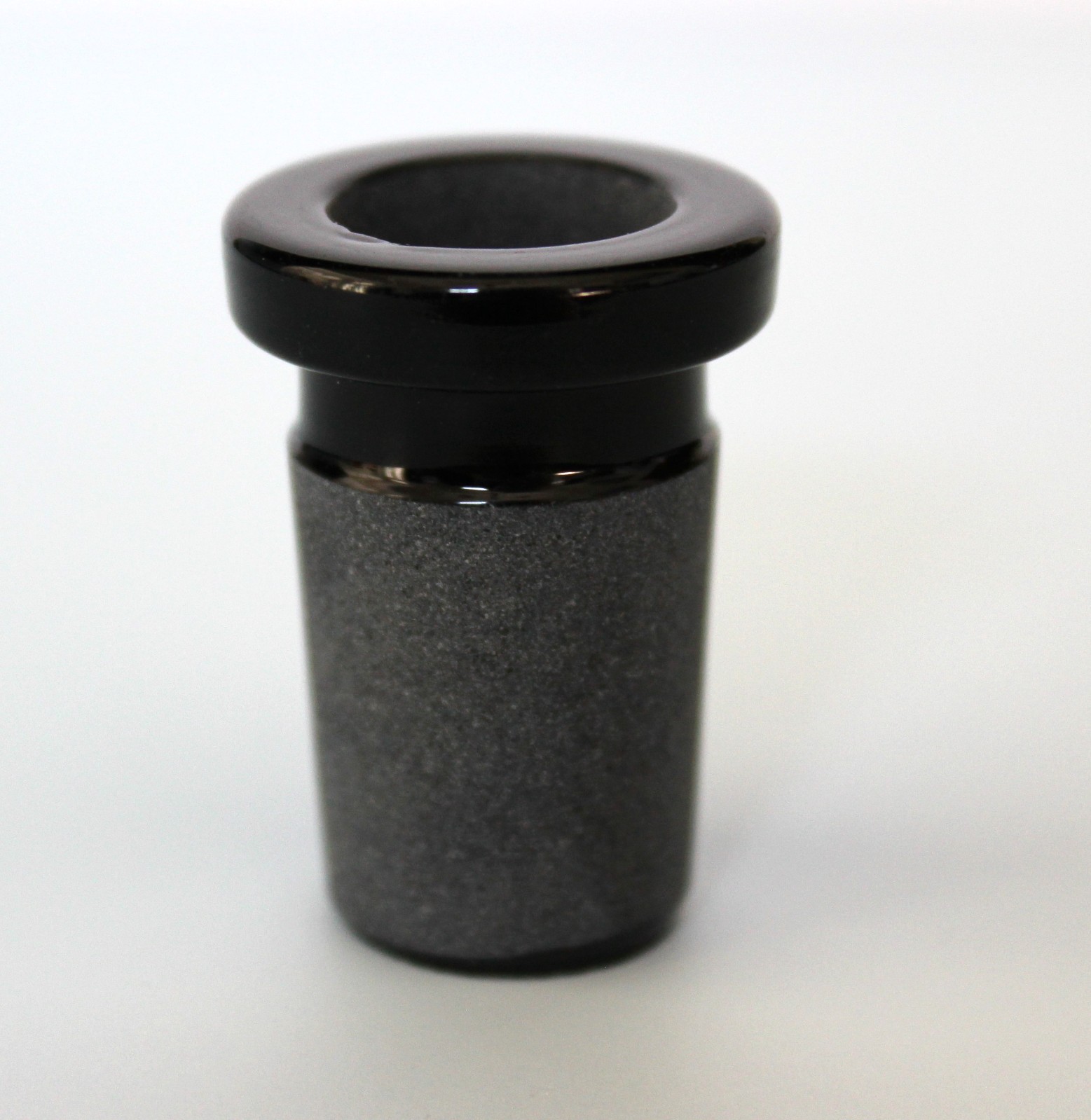 BLACK COMPACT 18mm to 14mm Slide BOWL ADAPTER Tobacco Smoking Bowl Adapter