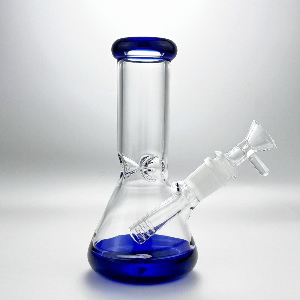 Premium 6 » Glass Bong Beaker Heavy Water Pipe Smoking Hookah w/Diffuser +Bowl