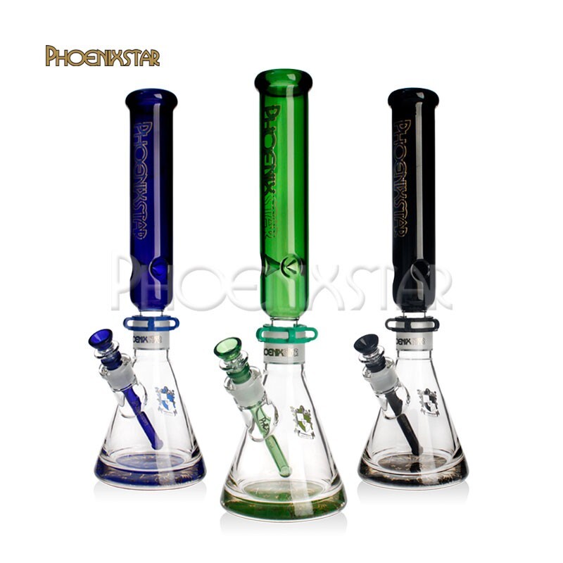 Bong Phoenix Star Brand Perc 17&Prime; 7mm Thick Straight