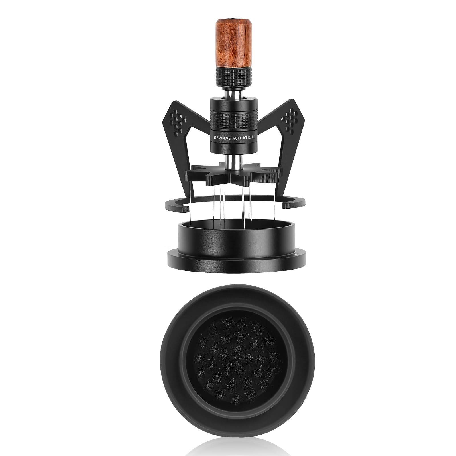 IKAPE Mantis WDT Distribution Tool with Clean Brush, V3-54mm Espresso Stirrer…