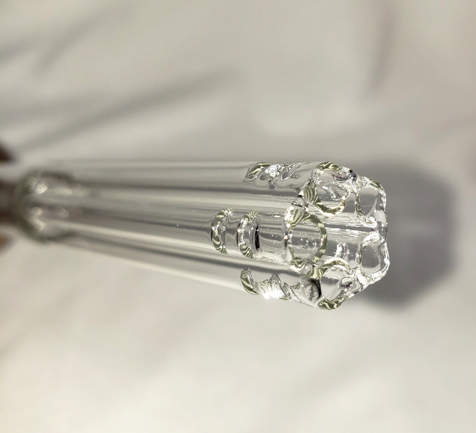 11&Prime; PHOENIX STAR GLYCERIN FREEZABLE COIL STRAIGHT BONG 2 Bowls