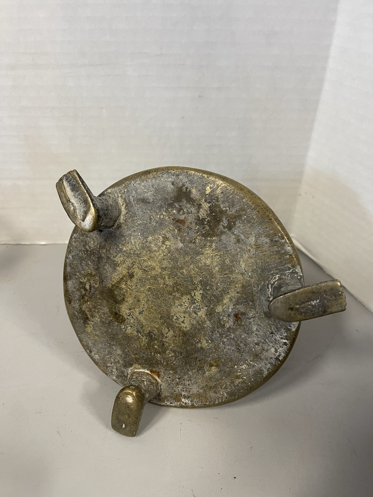 Heavy Antique Hookah Base Solid Brass