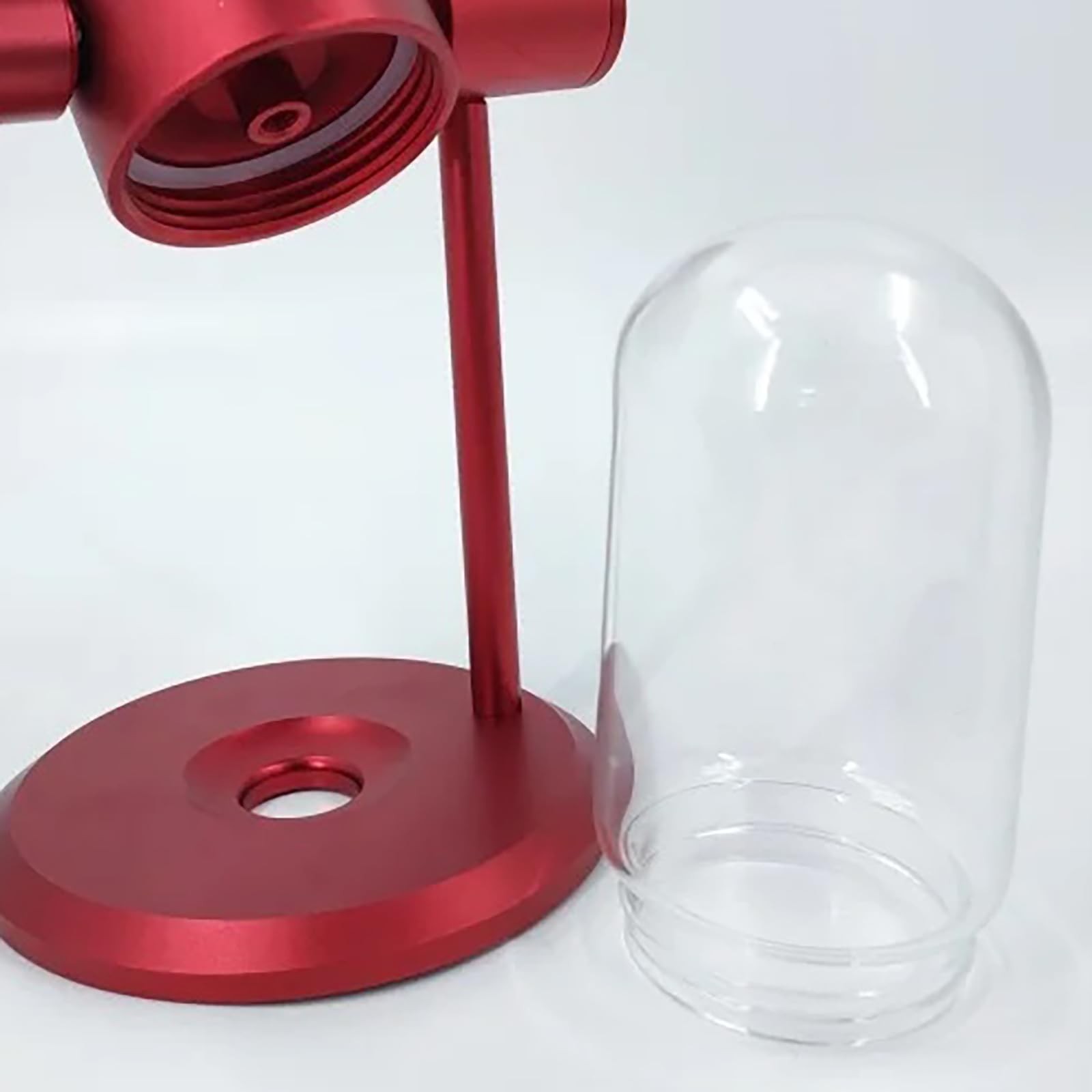 Gravity Hookah Accessories Transparent Glass Globe Shisha with 2 Glass Hose T…