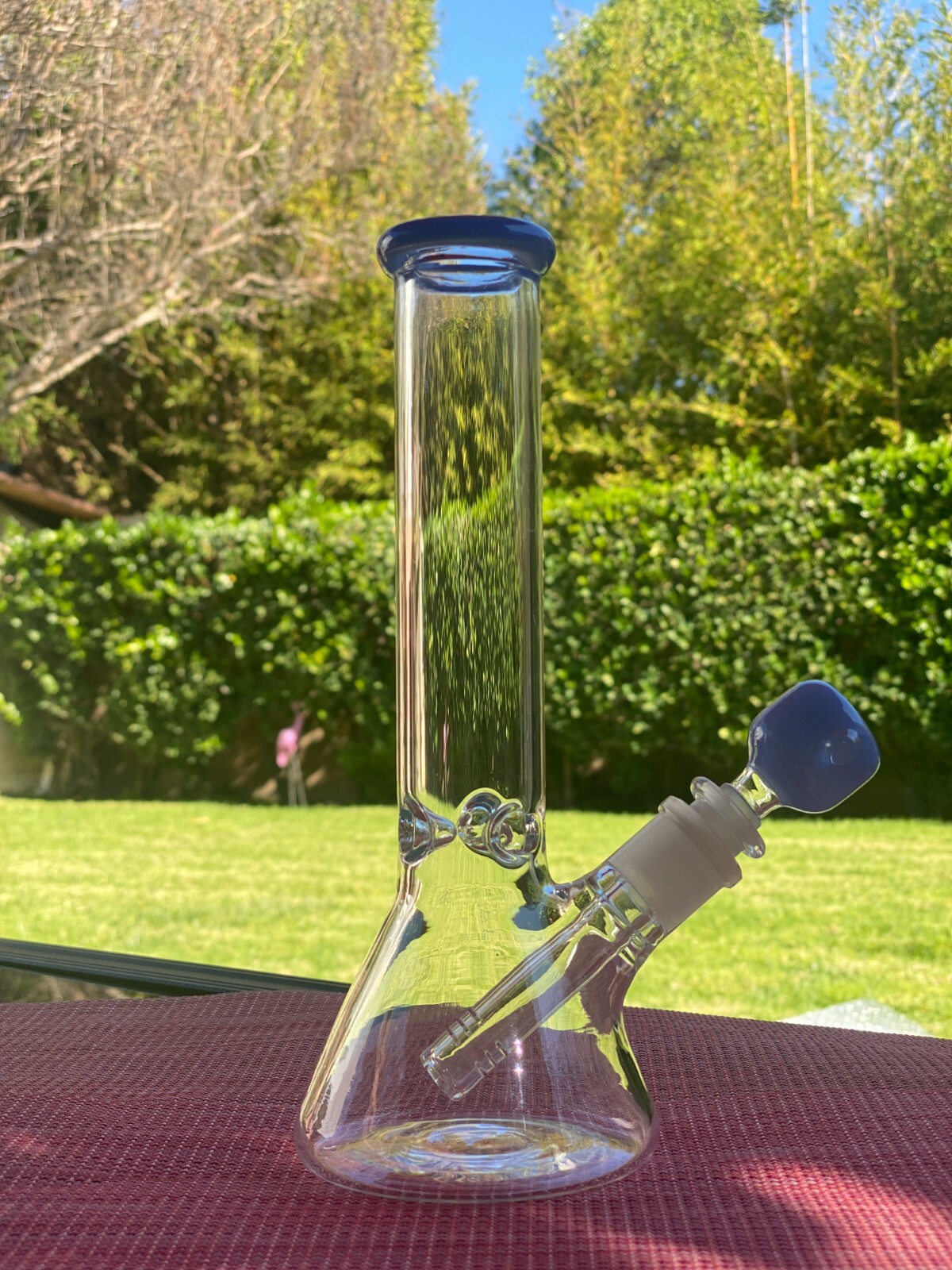 10 » Hookah Glass Water Pipe Bong Thick Bubbler Percolator Beaker