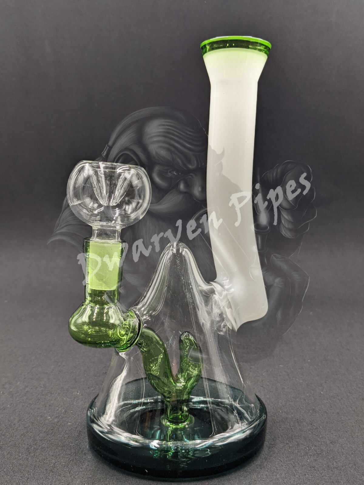 8&Prime; Inch Glass Hookah Water Pipe Bong Pyramid 02