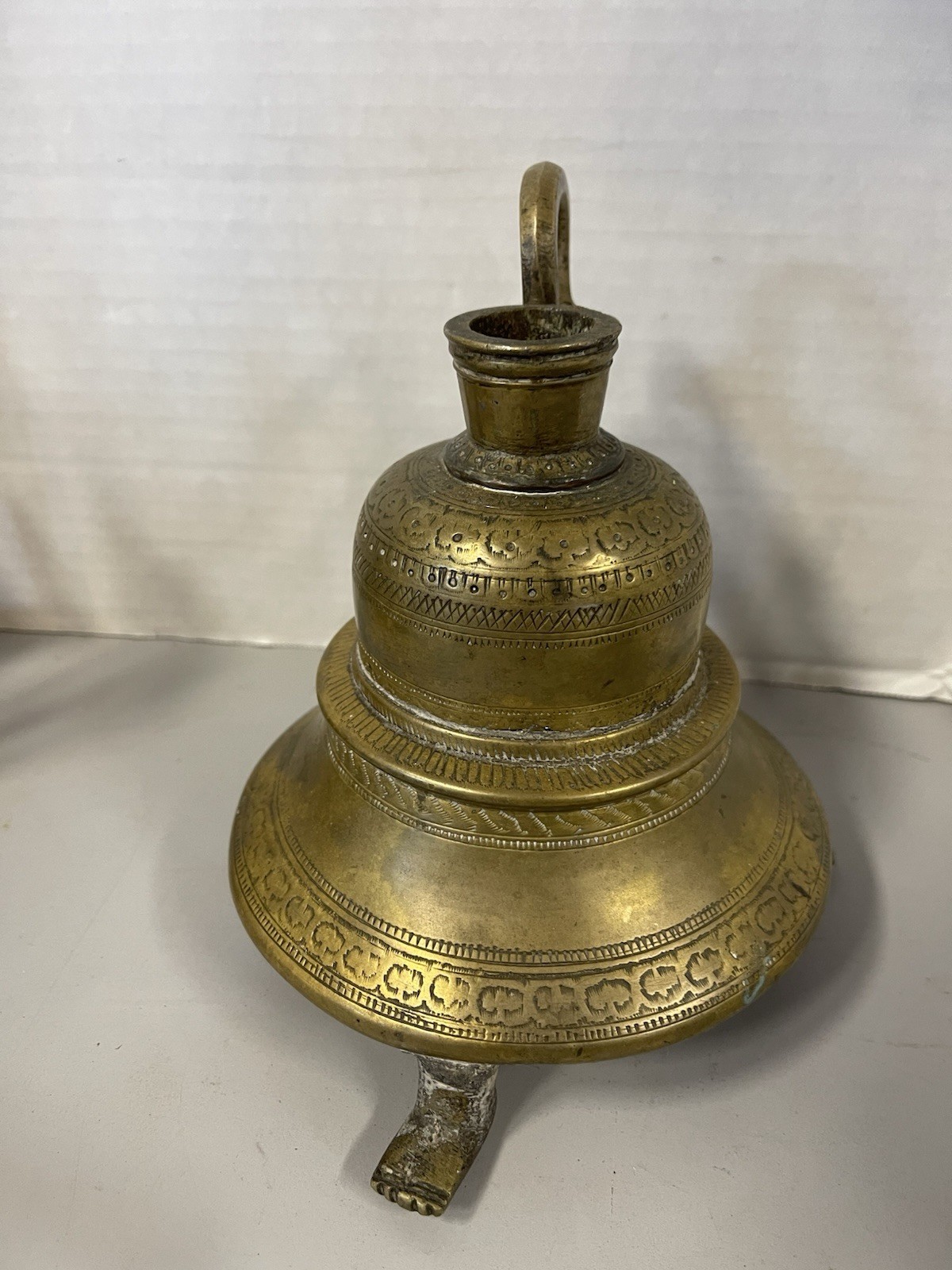 Heavy Antique Hookah Base Solid Brass