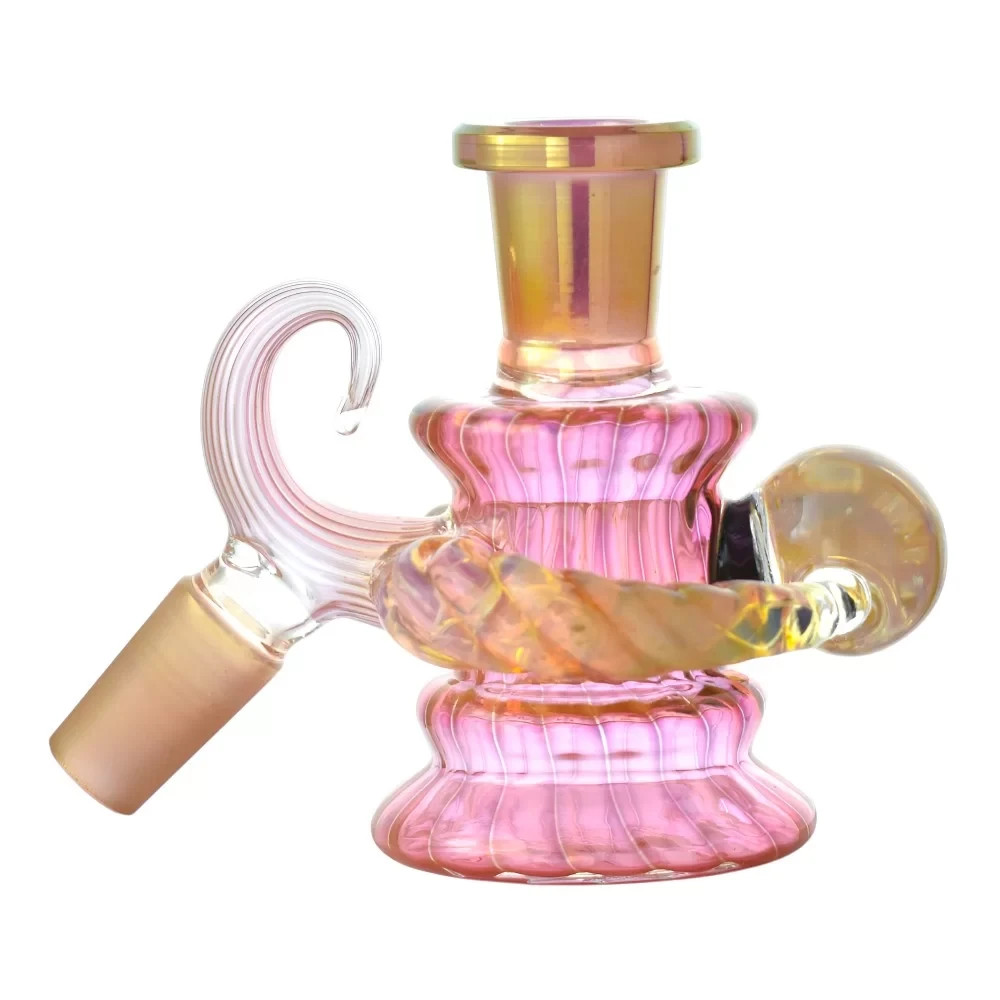 Cheech – 14mm 45° Gold Fumed Filtering Ash Catcher THICK Stylish & Functional