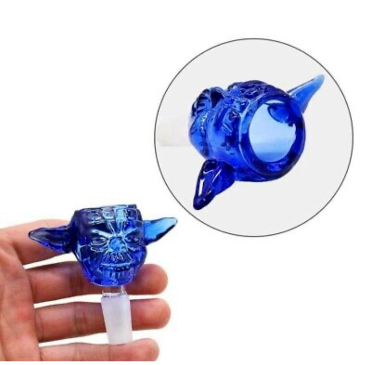 2 PCS Premium 14mm Star Wars Yoda Bowl Head Big Size