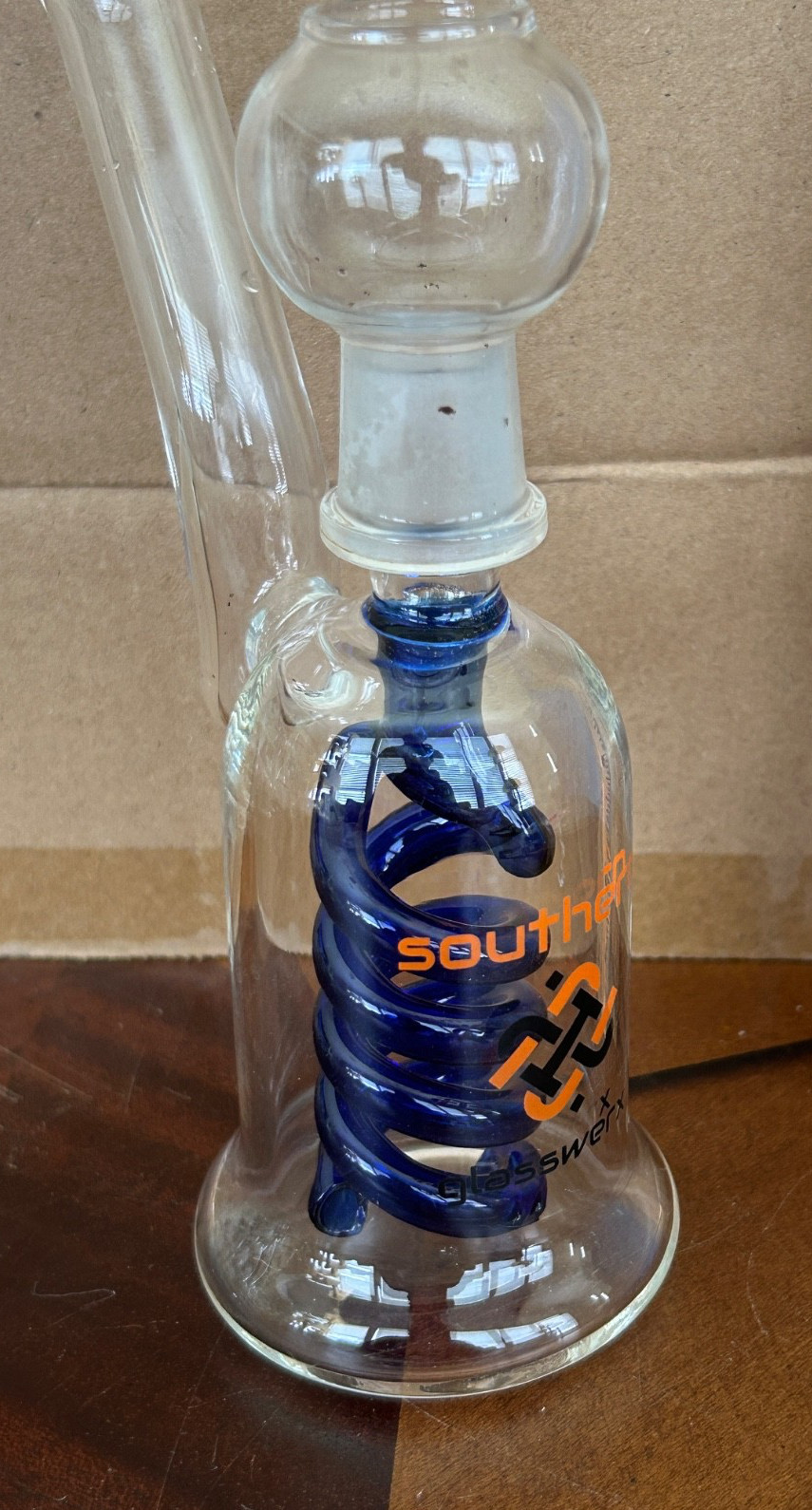 Blue twister Bubbler Multi use