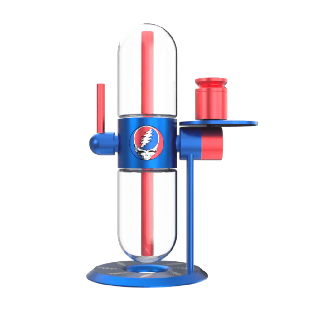 Grateful Dead x Stundenglass – Gravity Infuser Bong – Glass Water Pipe (LARGE)