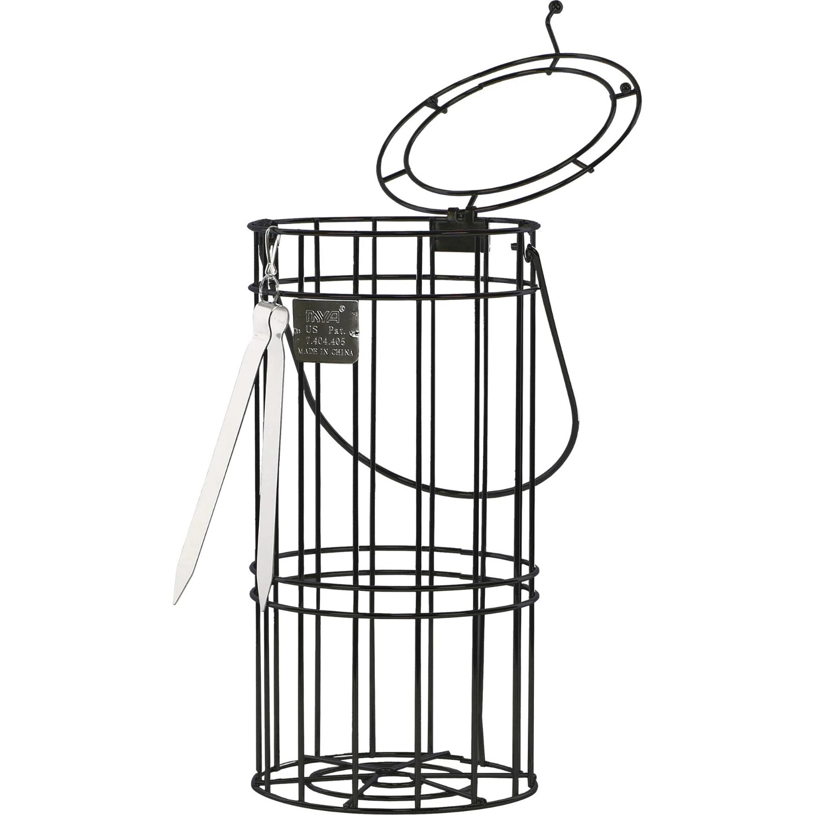 MYA CHICO 251 HOOKAH – 12in Black Cage Hookah Complete Set – BLUE