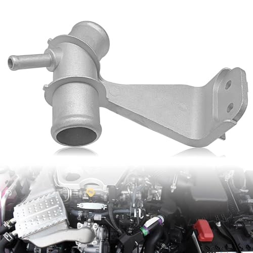 Pleoos Engine Coolant Pipe Water Outlet Hose & Heater Hose Connector