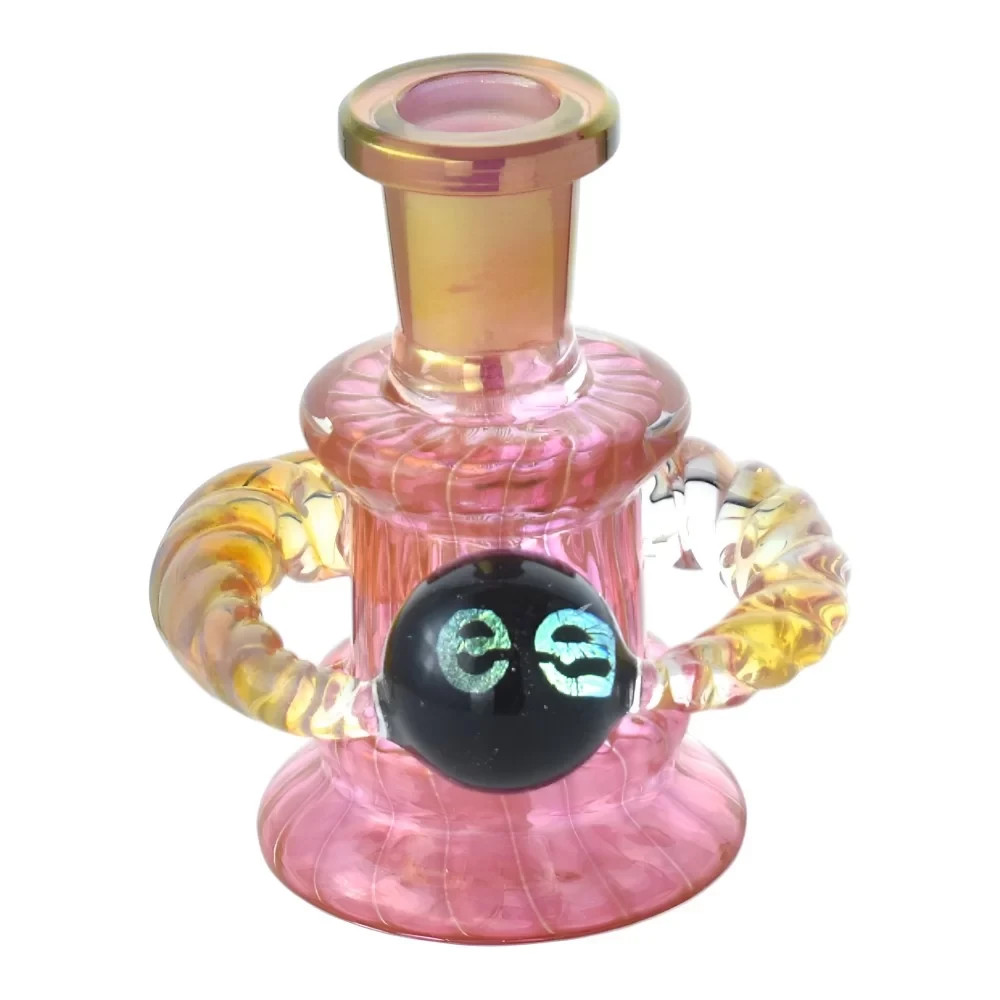 Cheech – 14mm 45° Gold Fumed Filtering Ash Catcher THICK Stylish & Functional