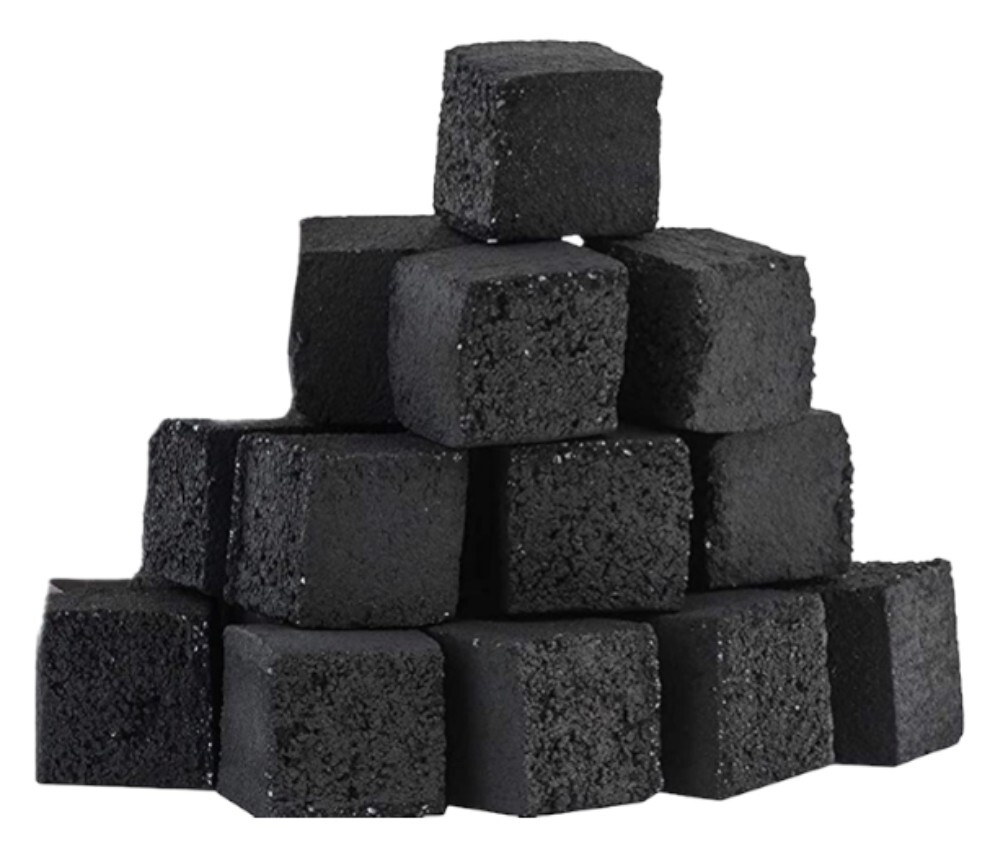 Coconut Hookah Coals Charcoals – 72 Count Cubes (1kg)