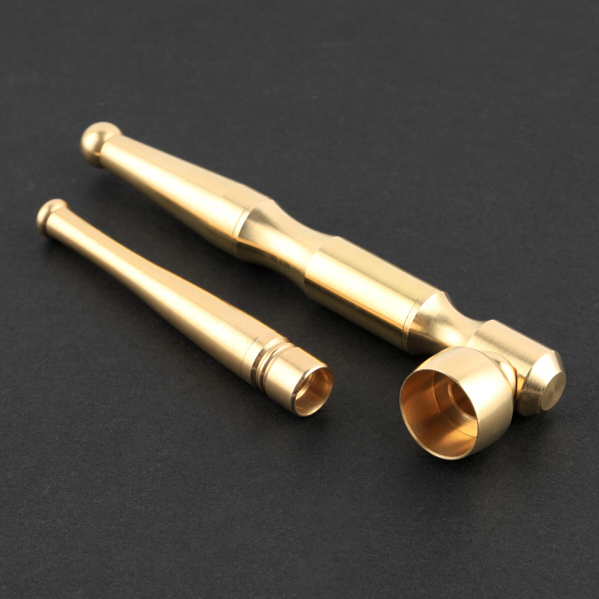 Portable Smoking Pipe Pure Copper Tradition Mini Tobacco Scoop Kit Men Gift 2025