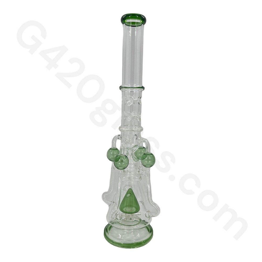 21 Inch heavy duty Lookah style Glass Bong | Water Pipes Hookah Bongs