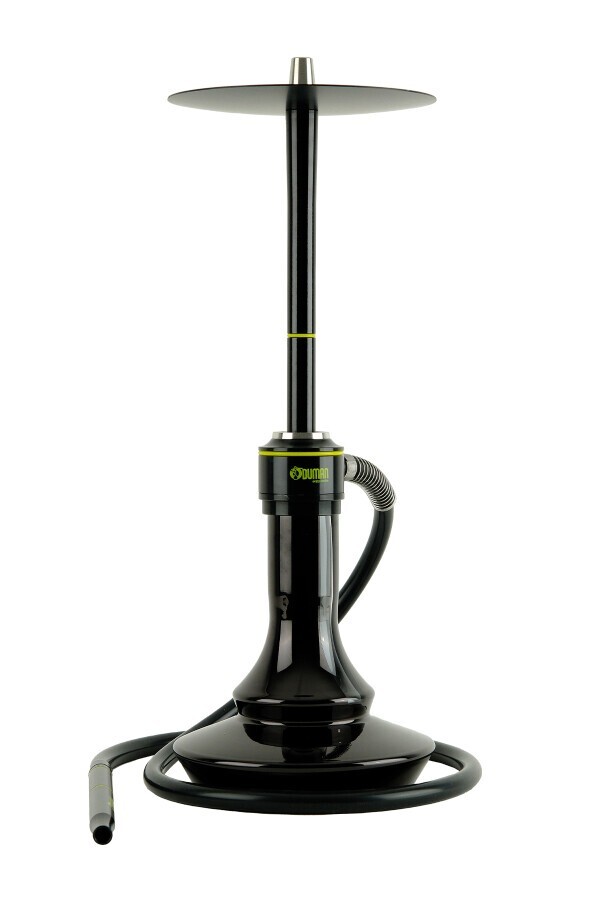 ODUMAN NOVA HOOKAH – BLACK GLASS – BLACK BODY, Shisha Hookah Nargile EXPRESS