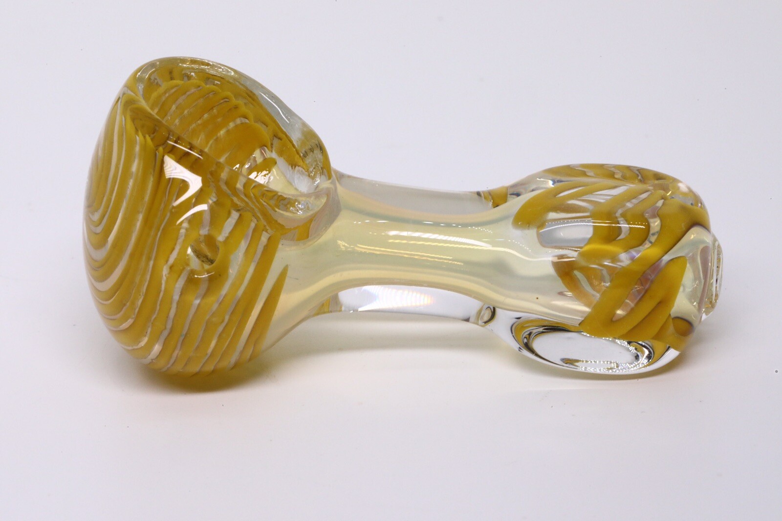 SMOKING MINI HITTER HEAVY 3” HAND PIPE BLOWN GLASS POCKET PIPA BOWL USA TOBACCO