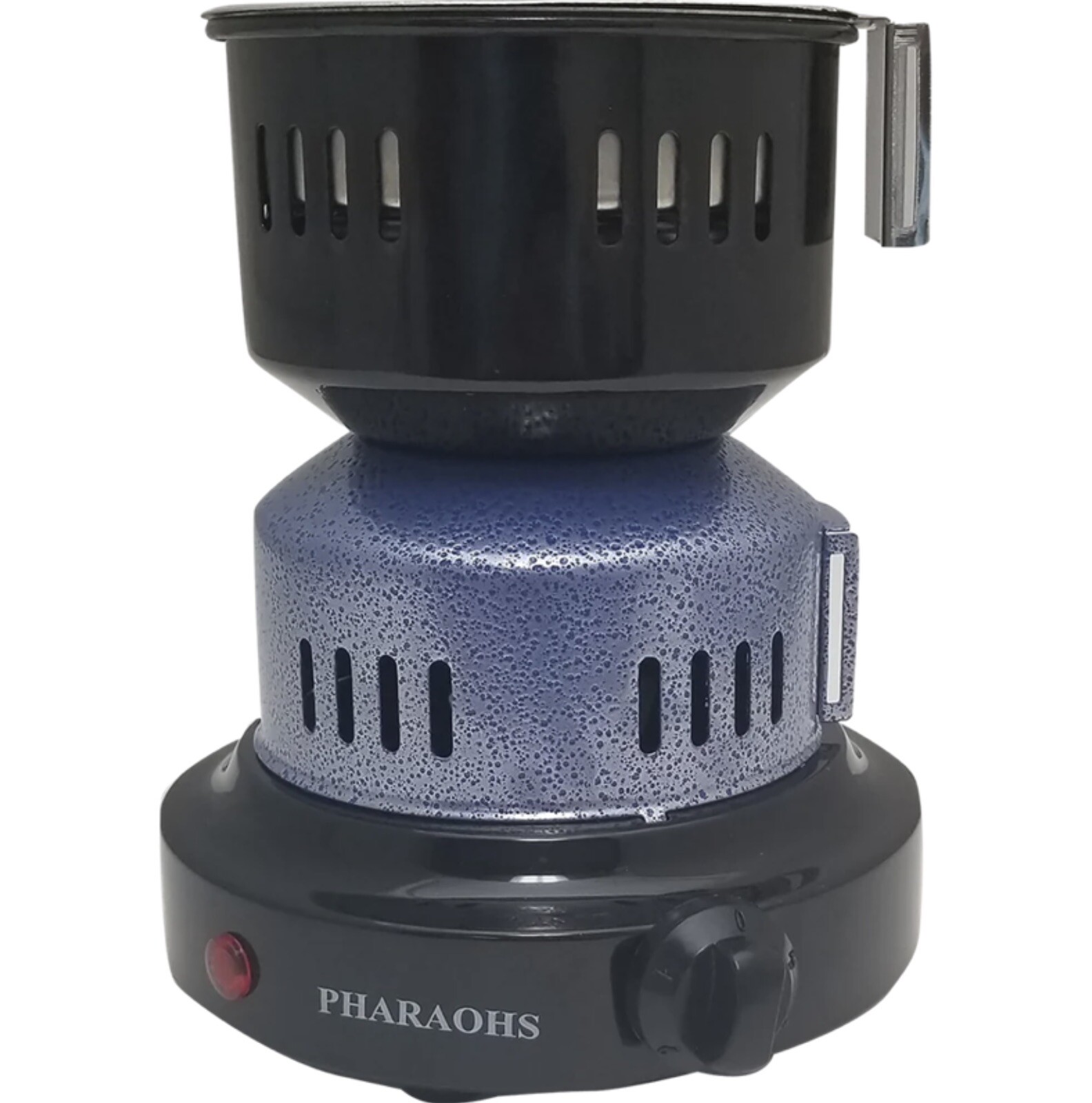 PHARAOHS ELECTRIC HOOKAH SHISHA COAL HEATER CHARCOAL BURNER , BLUE