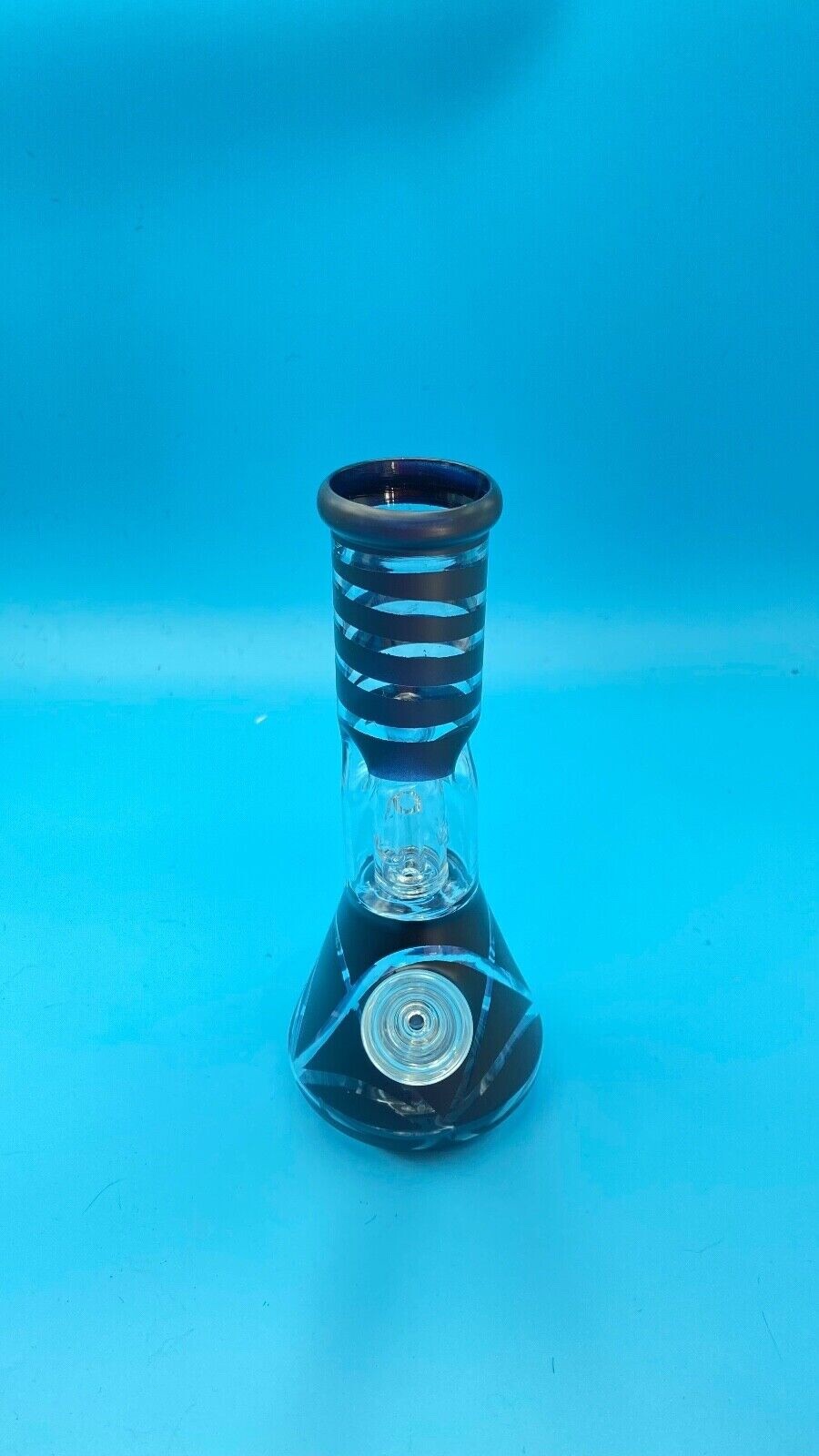 9&Prime; Thick Glass Beaker Bong w/ Free Glass bowl and Downstem Hand Pipe Hookah