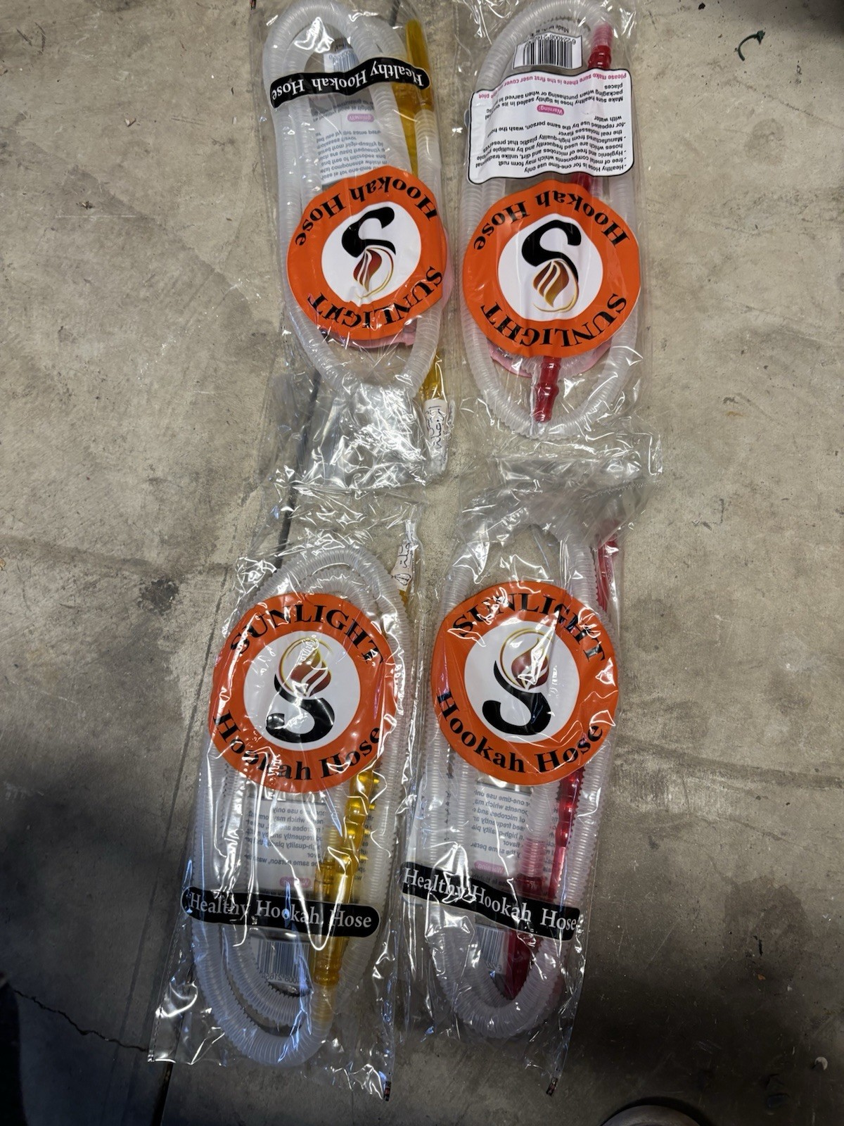 10 Disposable Individually Packaged Hookah Hose And Mouth Tips