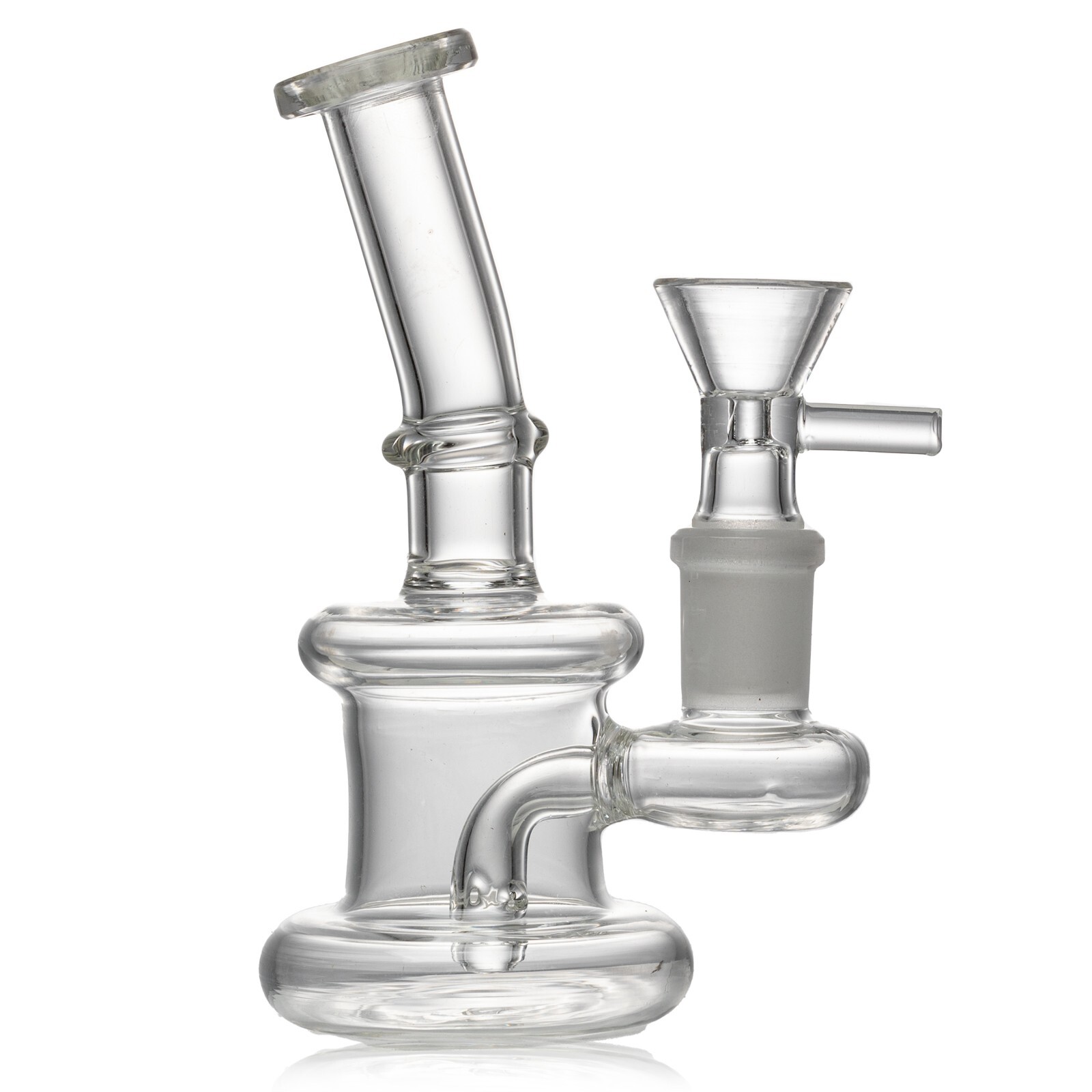 5.5&Prime; Mini Glass Bong Diffused Perc Premium Quality Water Pipe Hookah Bubbler