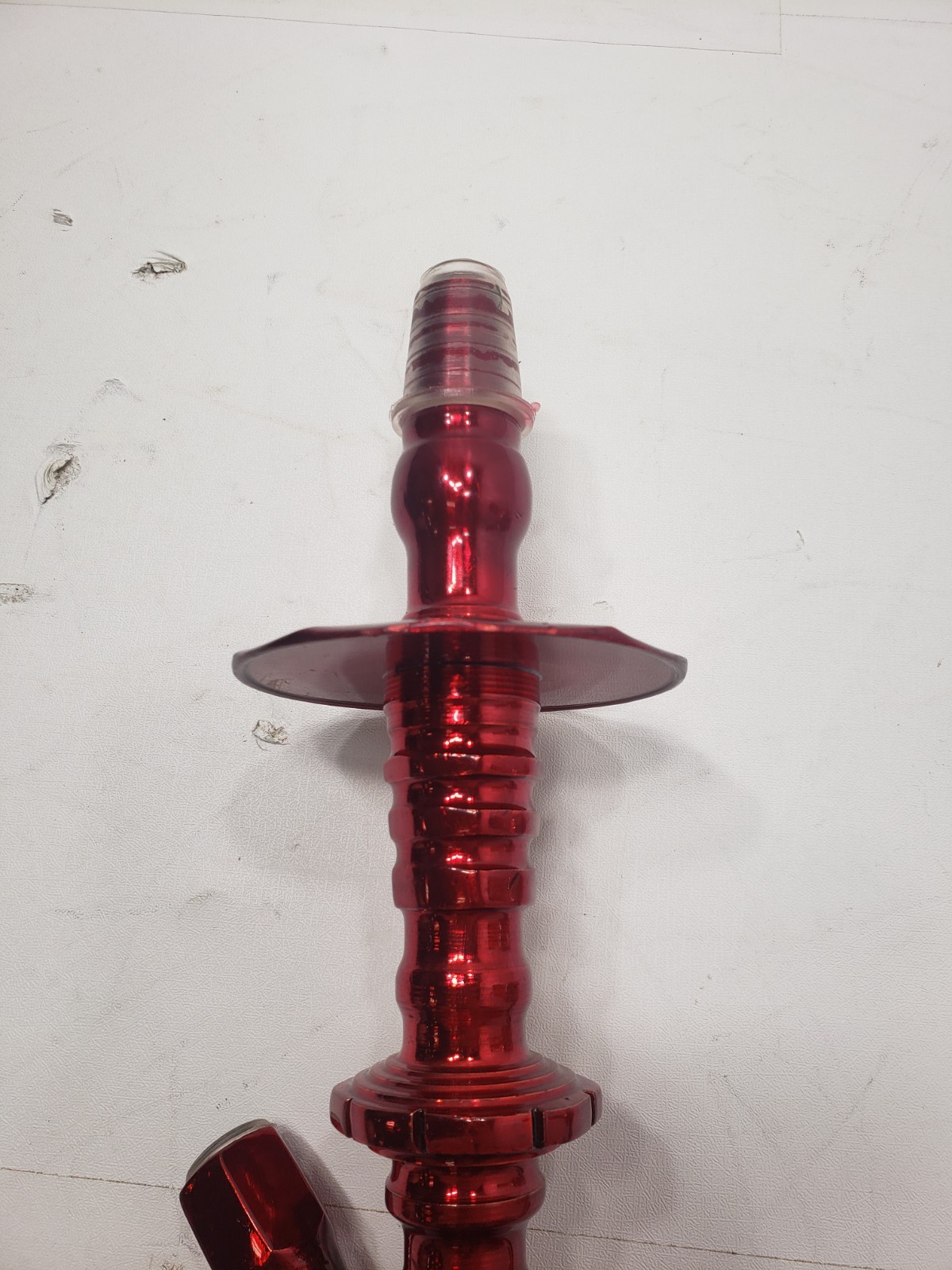 Khalil Mamoon Mini Beast Hookah Red Glass Base Hose Bowl Accessories Lot