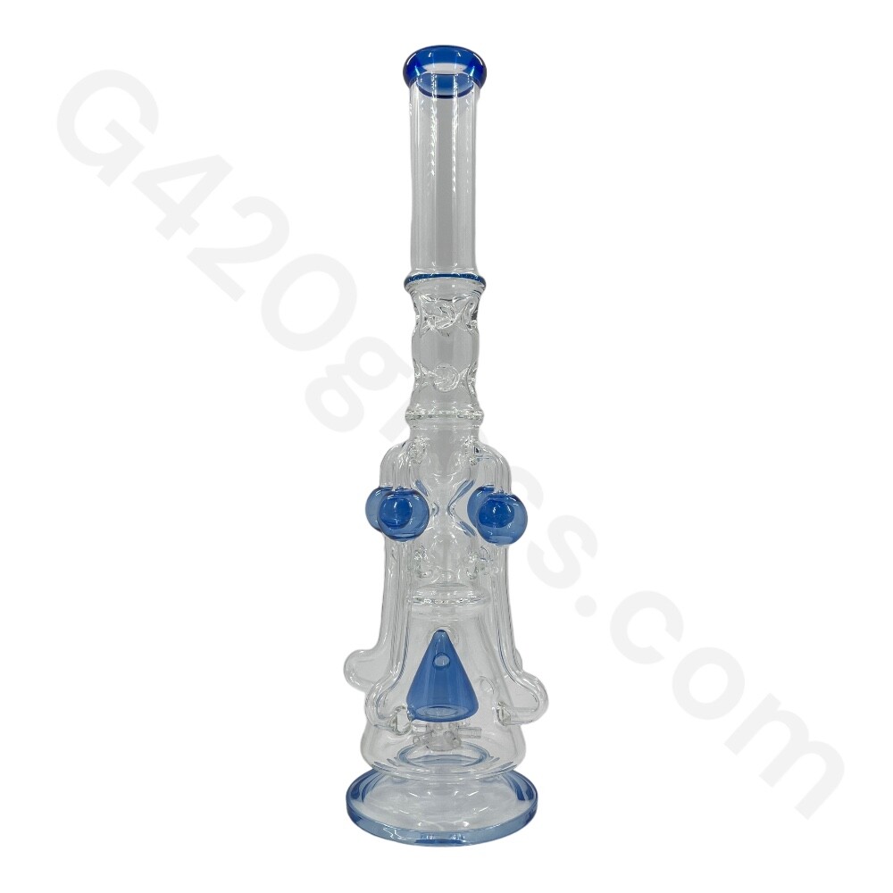 21 Inch heavy duty Lookah style Glass Bong | Water Pipes Hookah Bongs