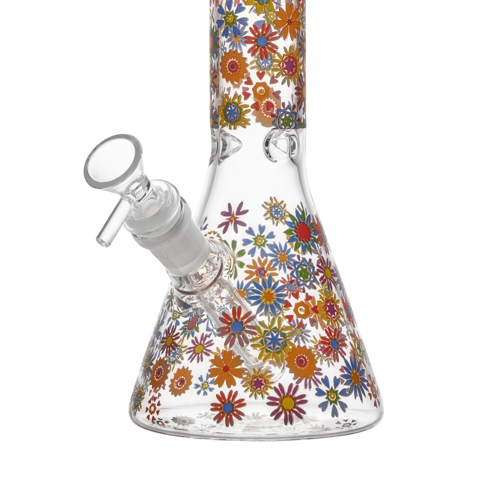 New 10 inch Heavy Glass Bong Water Pipe Smoking Bong Beaker 14mm Bowl hookah