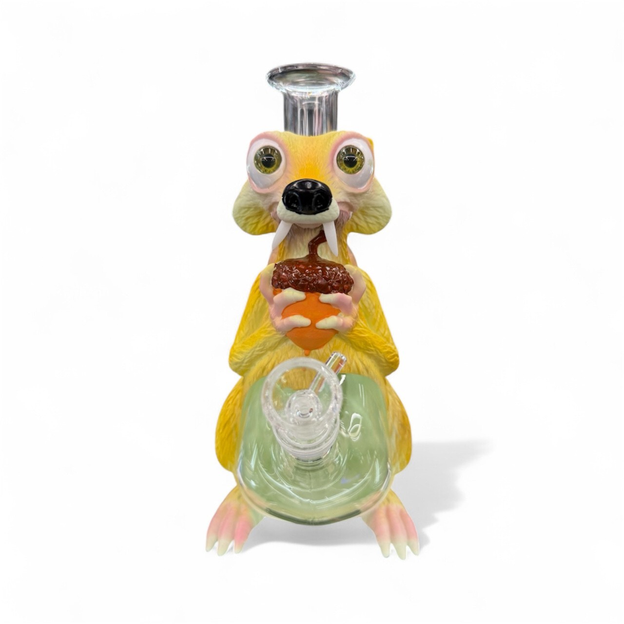 8 » Squirrel Themed Glass Bong – Funny Acorn Design Cartoon Collector Piece