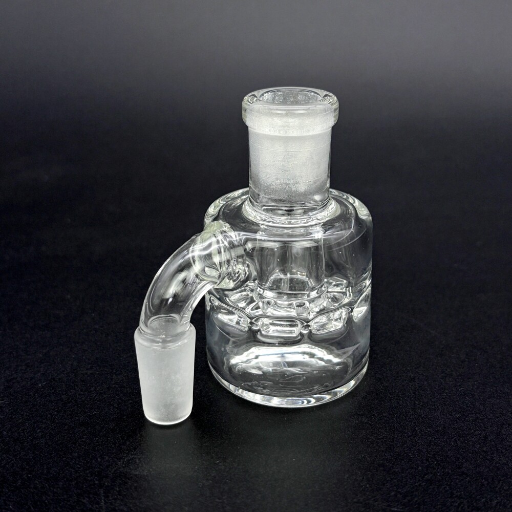 Heavy 3 » 14mm 90° Glass Ash Catcher Disc Perc for Smoking Bong Pipe Filter