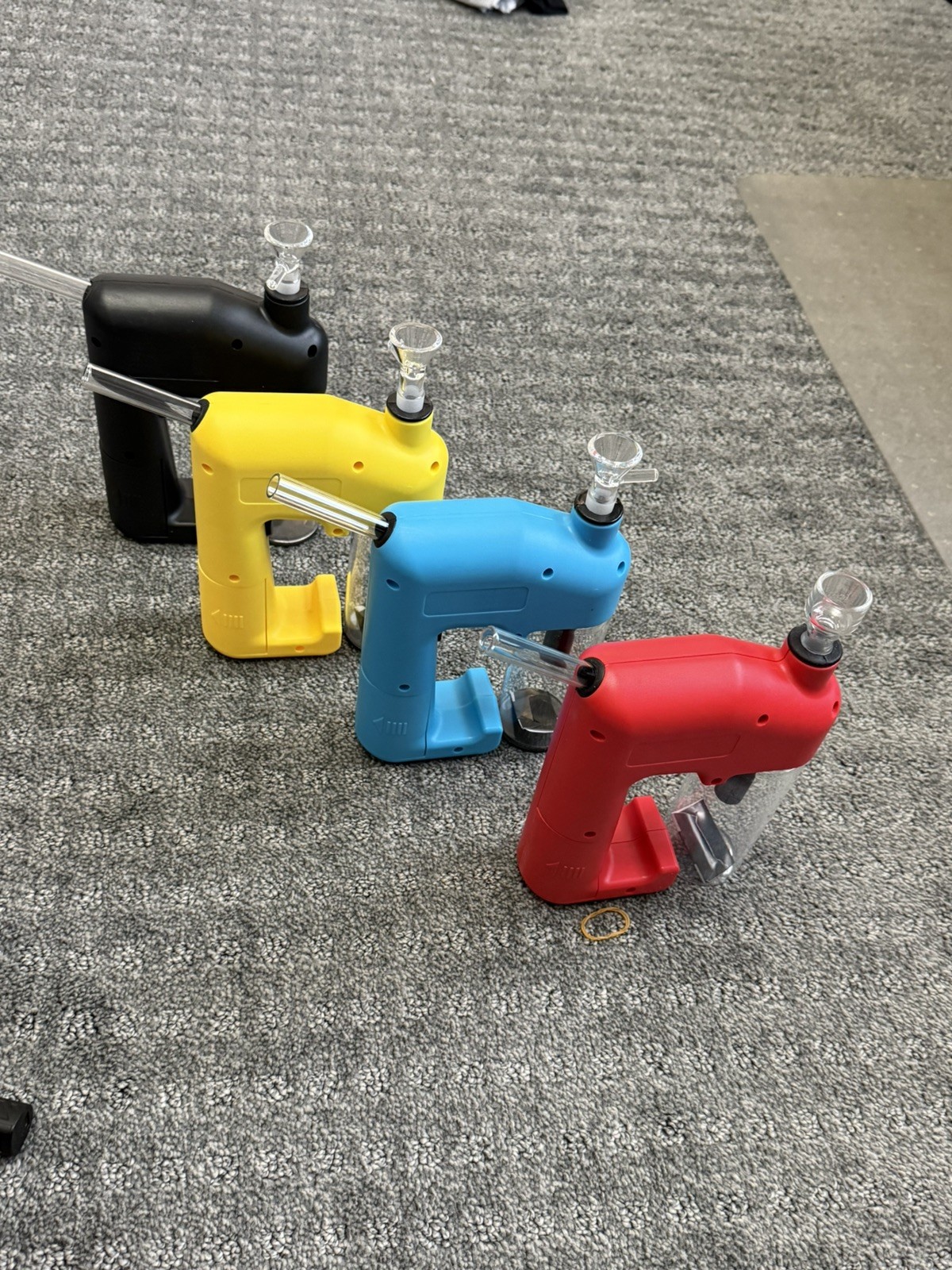 10 pcs wholesale 2 in 1 Electric Bong Cool Water Pipe Electric Bubbler 10 pcs