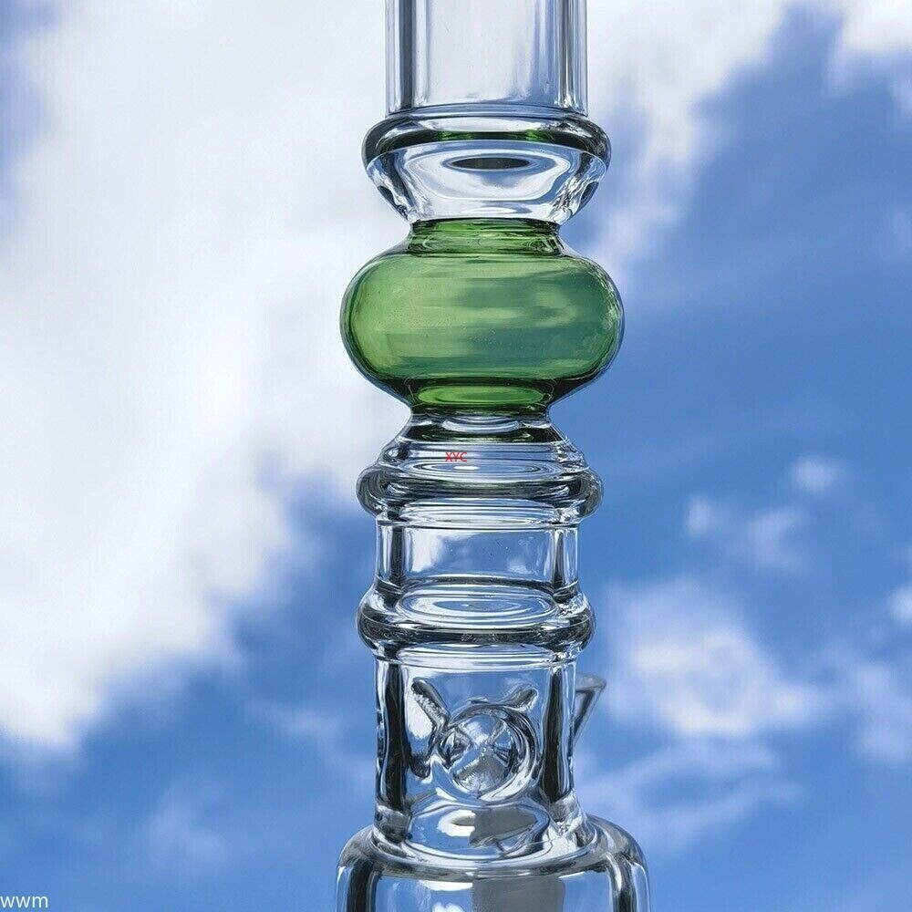 15 Inch Honeycomb Percolator Glass Bong Water Pipe Hookah Bubbler Smoking Pipe