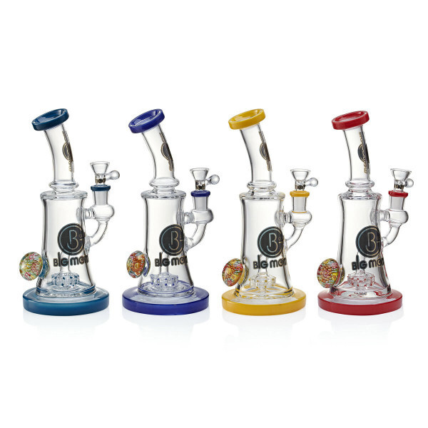 10&Prime; Bent Neck Water Pipe – BIGMOM Collection – By Lookah Glass!