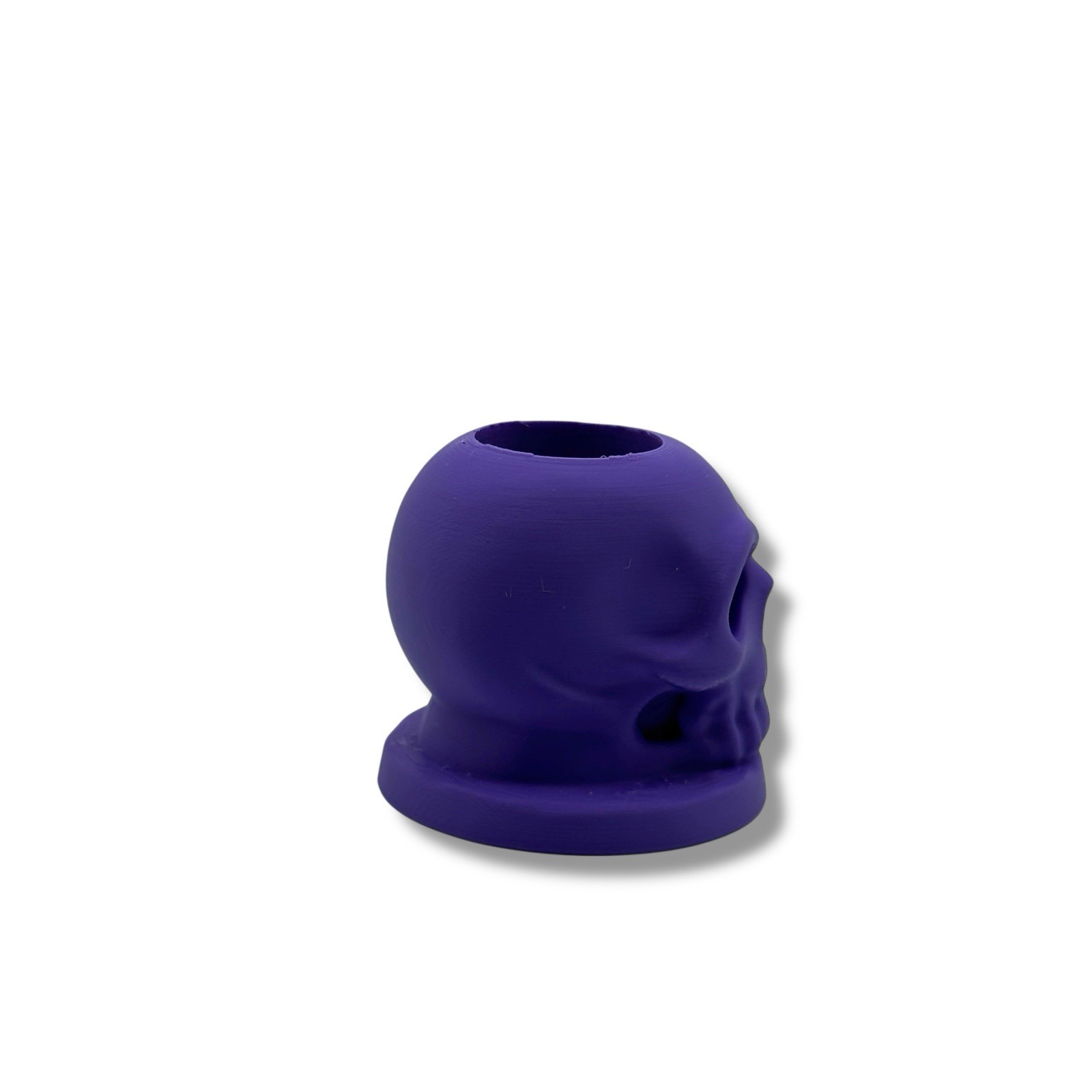 18MM Slide Bowl Stand Display Holder – Made In USA – PURPLE – SKULL