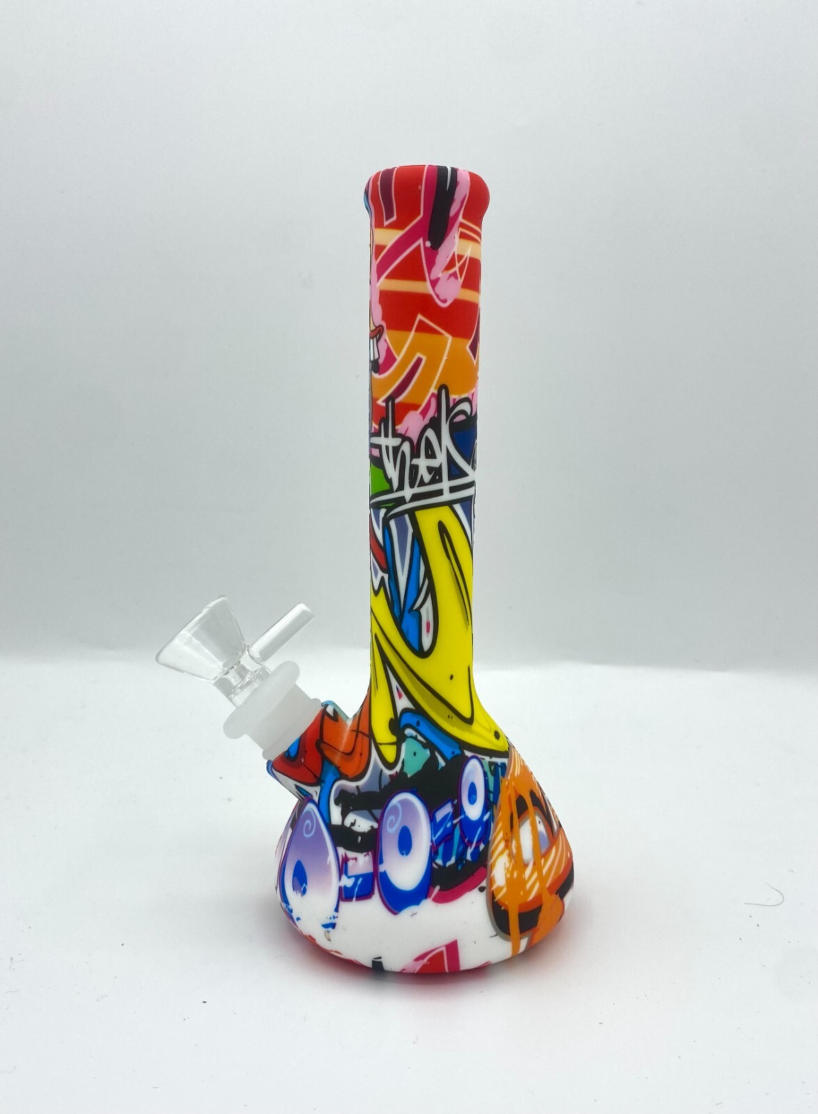 8&Prime; Silicone Water Pipe Bong Hookah Smoking Bubbler Shisha Tobacco Pipe Grafitti