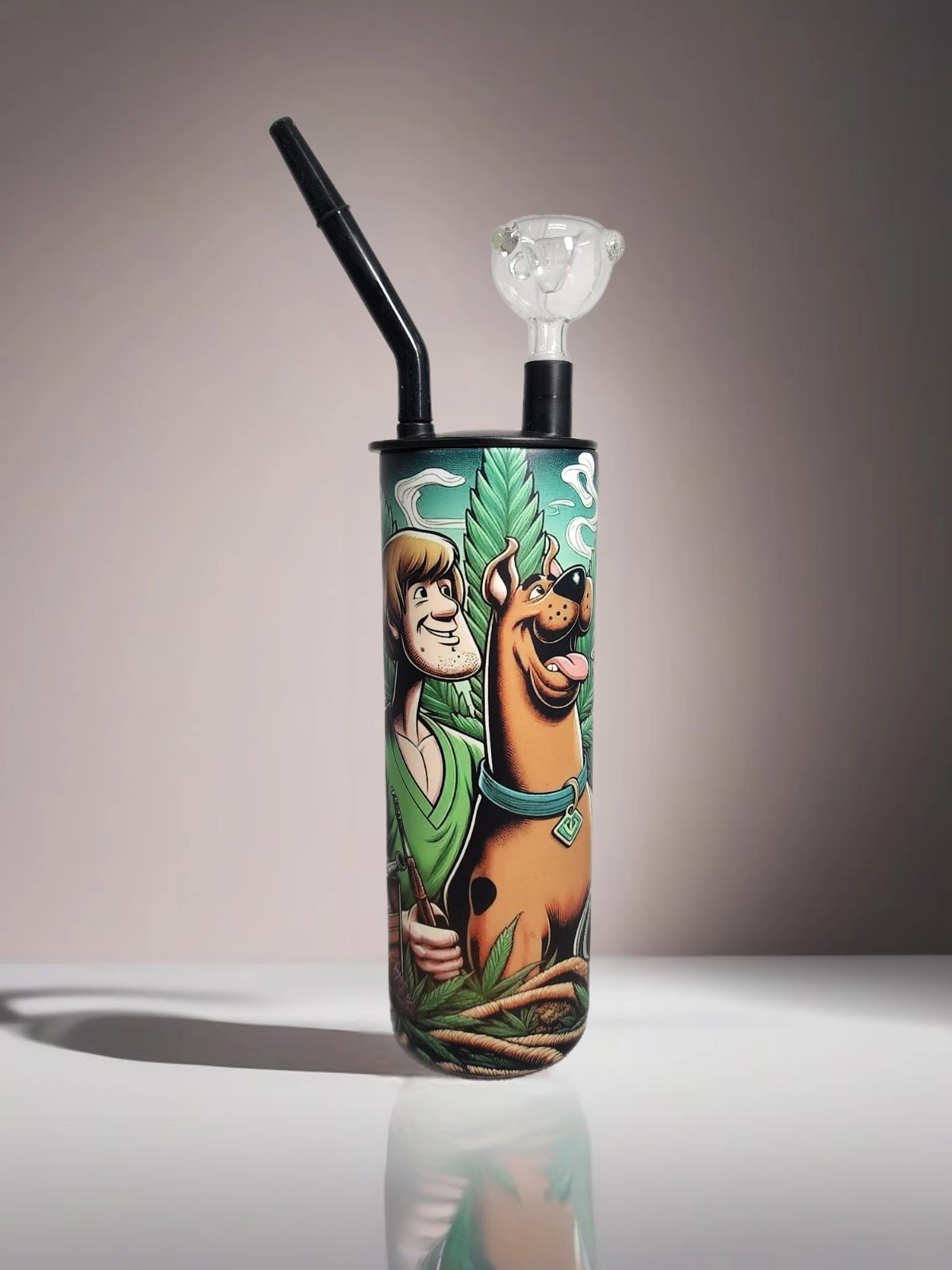 Glow In The Dark Bong Tumbler- Tumbler Hookah – Cold Smoke Tumbler – 20oz