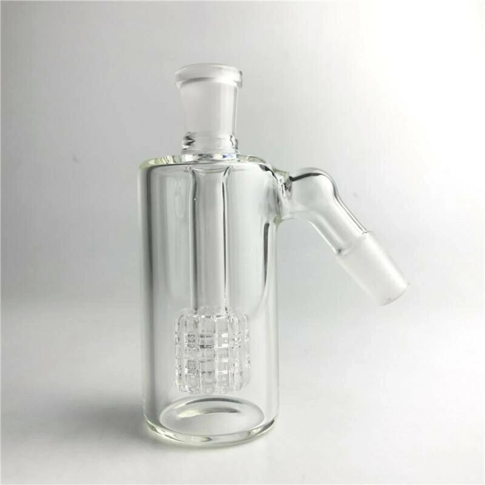4.7 inch Premium 14mm 45° Mini Dry Ash Catcher Tobacco Water Pipe Bong Bubbler